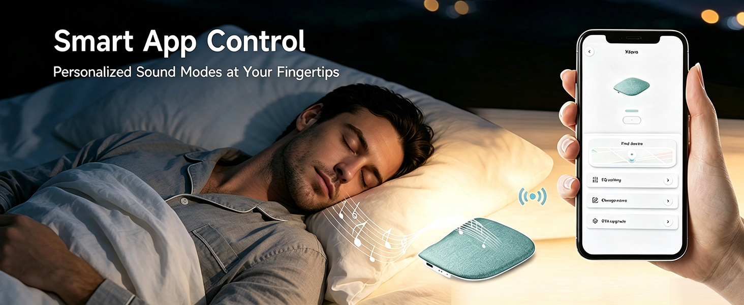 Pillow Speaker for Sleeping