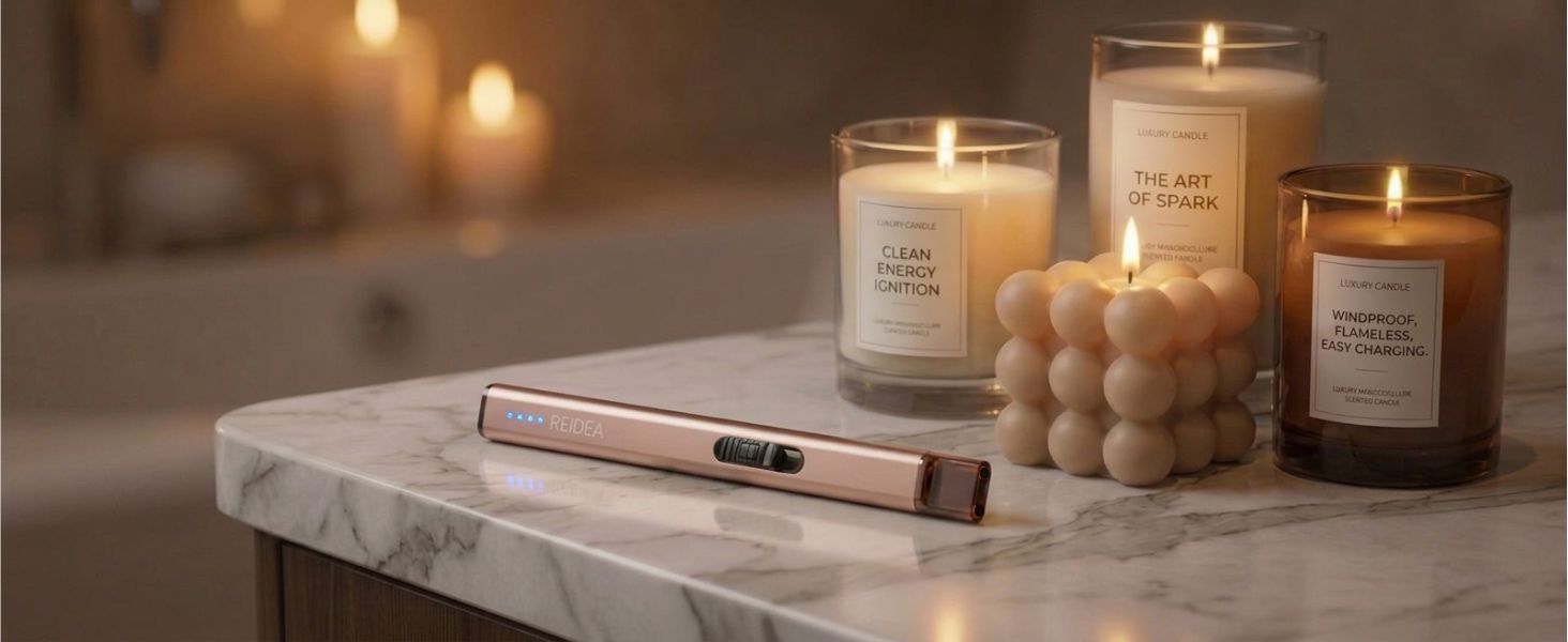 REIDEA Electric Lighter Gift for Candle Lover
