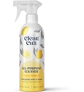 Cleancult - Lemon Verbena - All Purpose Cleaner - Refillable Aluminum Bottle - Cleaner Spray that...