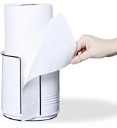 ELAORY Paper Towel Holder Countertop, Farmhouse Paper Towel Holder Countertop, Ceramic Paper Towe...
