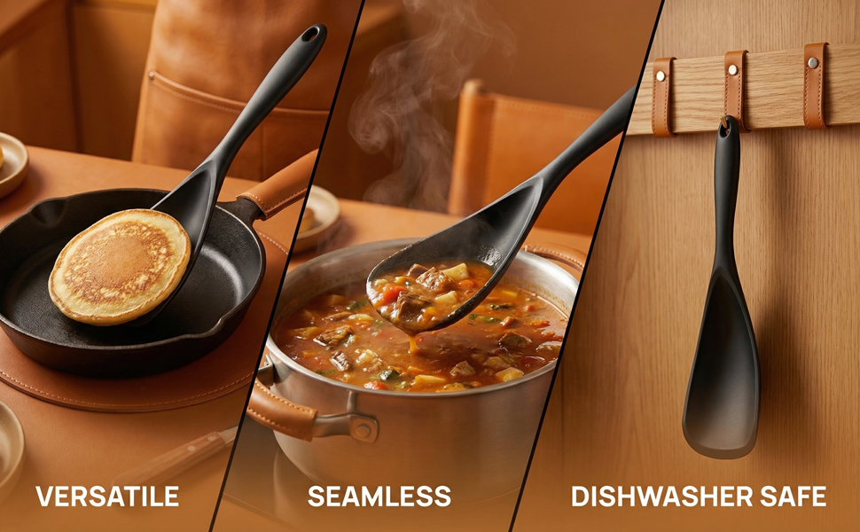 VERSATILE,SEAMLESS,DISHWASHER SAFE