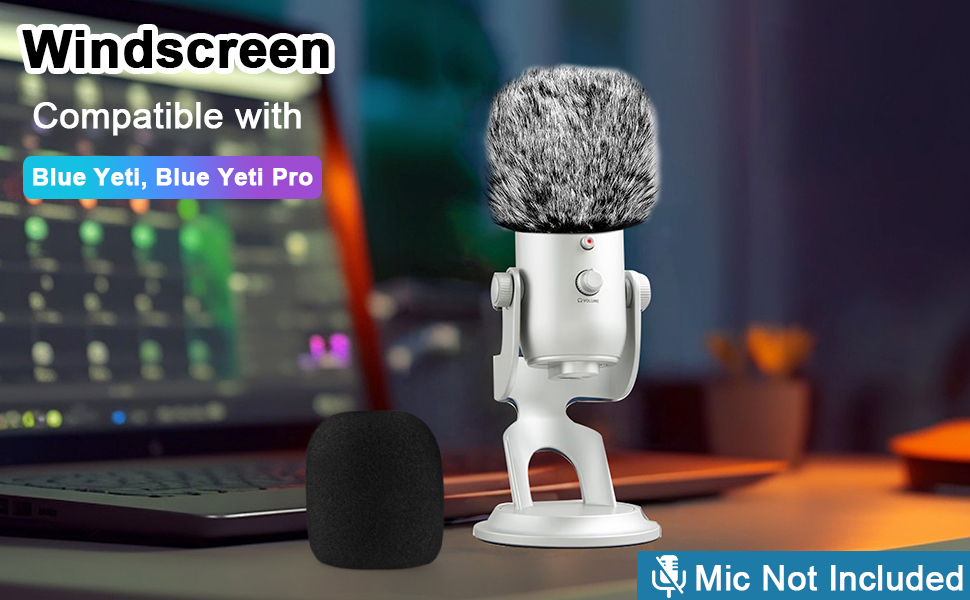 blue yeti mic cover