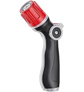 FANHAO Metal Thumb Control Adjustable Nozzle with 30% Higher Water Flow, Heavy Duty Garden Hose N...