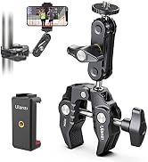ULANZI Super Clamp Camera Clamp Mount Monitor 360° Ballhead Magic Arm Double Ball Head Adapter wi...