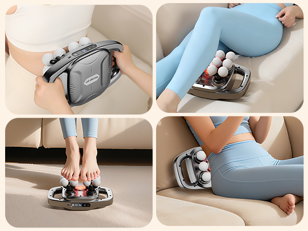 12-Head Massage Gun for Deep Tissue Massage