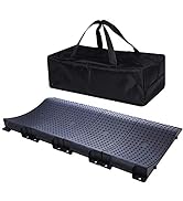 Homeon Wheels Tire Saver Ramps Anti-Slip Pads Design, Car Tire Wheel Ramps for Flat Spot and Flat...