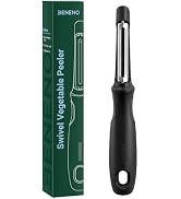 Beneno Swivel Vegetable Peeler, Razor-Sharp Smooth Peeling Stainless Steel Blades, Ergonomic Comf...