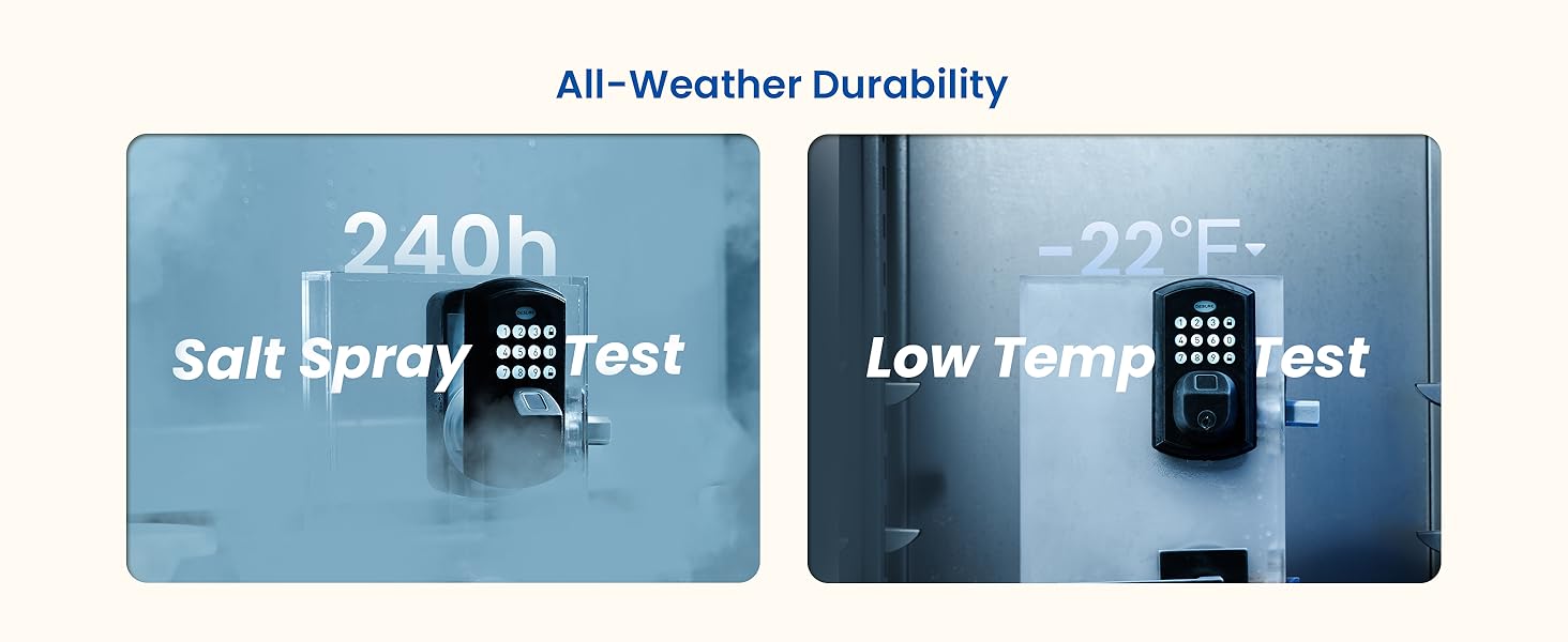 all-weather durablity
