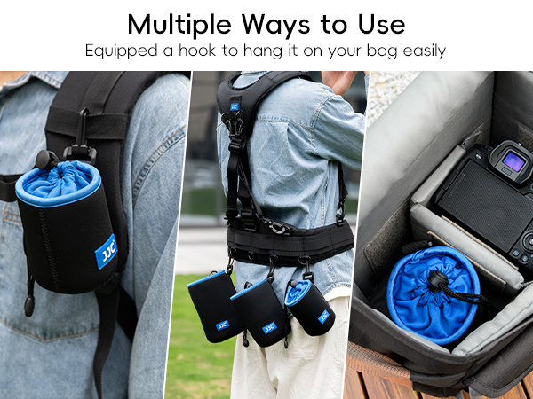 Lightweight Neoprene Lens Pouch