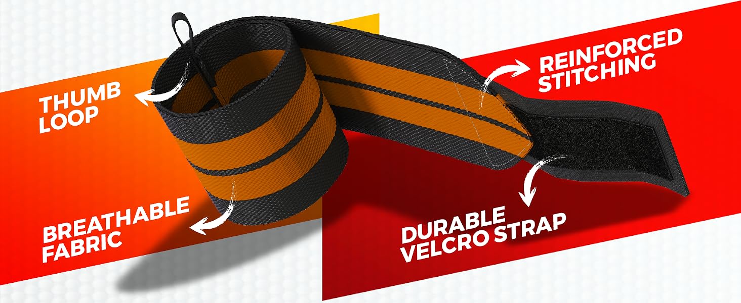 Compression wrist wraps for joint stability