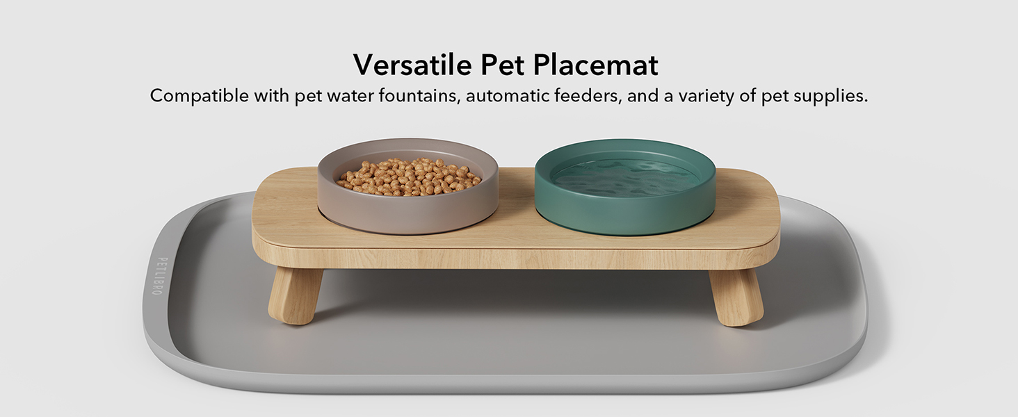 dog bowl mat
