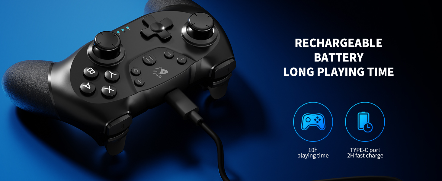 AceGamer Wireless Controller for Nintendo Switch