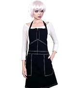 Cricket Work Apron Hair Stylist Cape for Salon Hairdresser Barbershop Women Hairstylist Aprons wi...