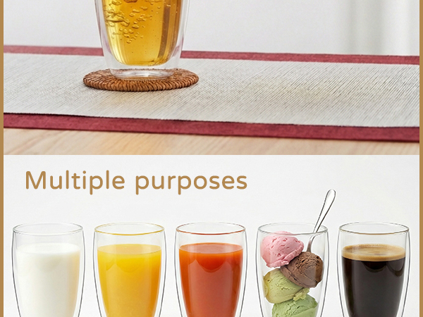 double walled glass coffee mugs