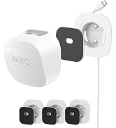 HomeMount Wall Mount for eero 6/6+/Pro 6/Pro 6E/7 Mesh Wi-Fi System Extender, Space-Saving for ee...