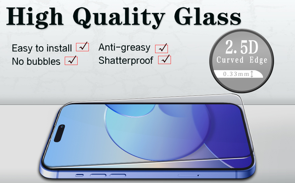 anti blue light screen protector iphone 16