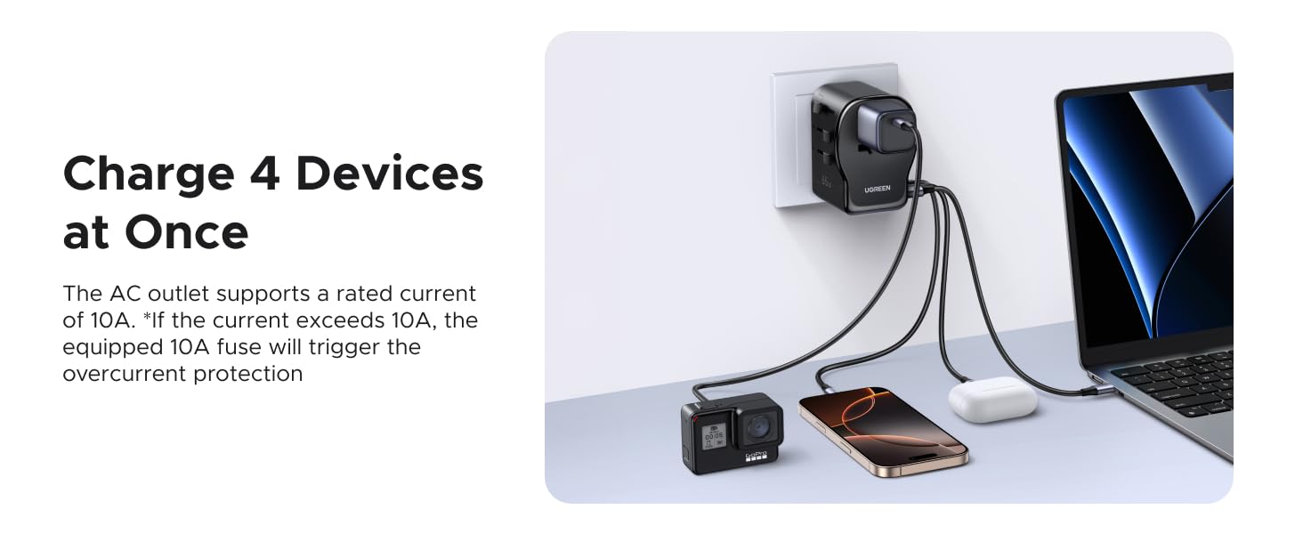 Charge 4 devices at once