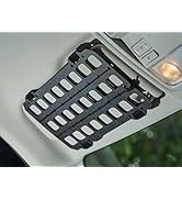 TACNEX Vehicle Rigid MOLLE Panel for Car Visor Organizer EDC Pouch Tool Holster Bag Holder Tactic...