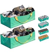 Skywin Dumpster Bag - Foldable and Reusable Trash Bag for Waste Management, Multiple Times Use Du...
