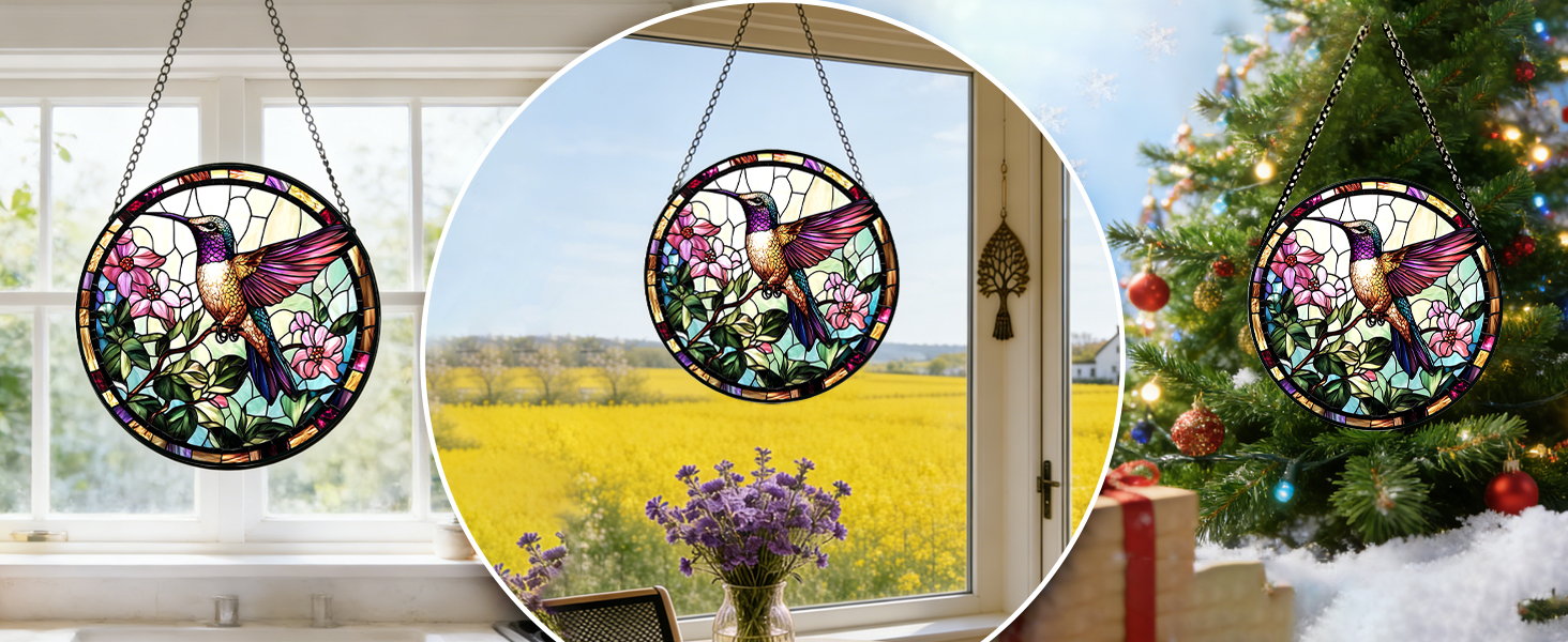 sun catchers indoor window
