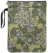 Art Floral Vintage Pattern Book Sleeve for Book Lovers Art Teacher, Book Club Book Accessories Gi...