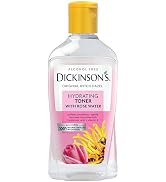 Dickinson's Enhanced Witch Hazel Hydrating Toner with Rosewater, Alcohol Free, 98% Natural Formul...