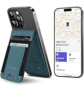 HiWe for MagSafe Wallet with Find My, Strongest Magnetic Wallet for iPhone 16/15/14/13/12 Series,...