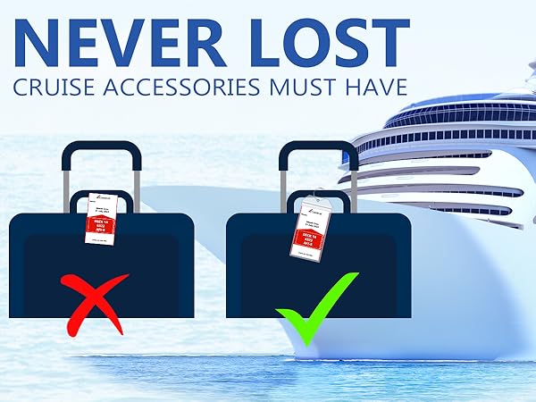 Advantages of using cruise luggage tags