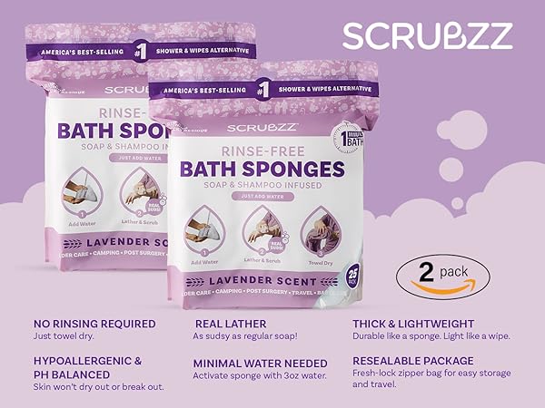 Lavender Scrubzz Product Benefits