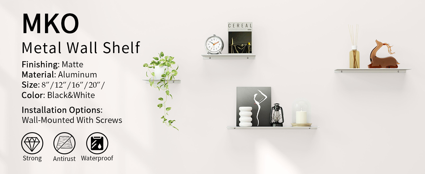 Floating shelf