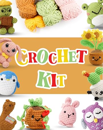 Crochet kits kit adult starter teen teens kid kids