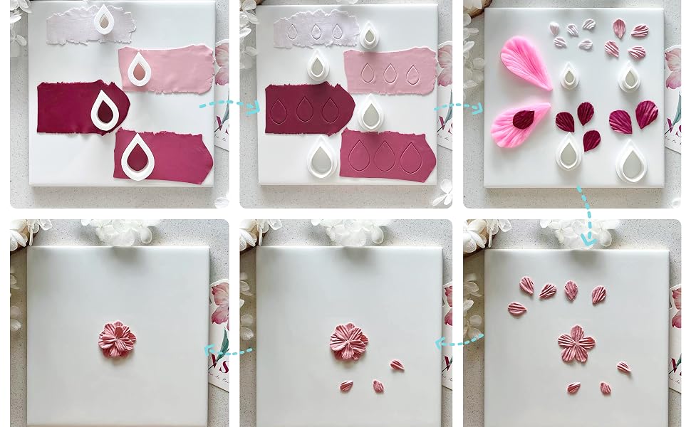 Flower Polymer Clay Cutters