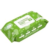 Air Jungles All Purpose Cleaning Wipes for Car and Home 70 Count, Extra Large 8" x 10" Heavy Duty...