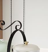 Hanging Pot Rack Ceiling Mount