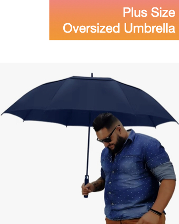 Urby Plus Size Oversized Umbrella
