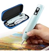 Electric Diamond Painting Pen - Cordless Diamond Art Pen Low-Noise Wax-Free, Rechargeable 3-Speed...