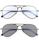 Vepiant Photochromic Progressive Multifocus Reading Glasses UV Protect Sun Readers Anti Blue Ligh...