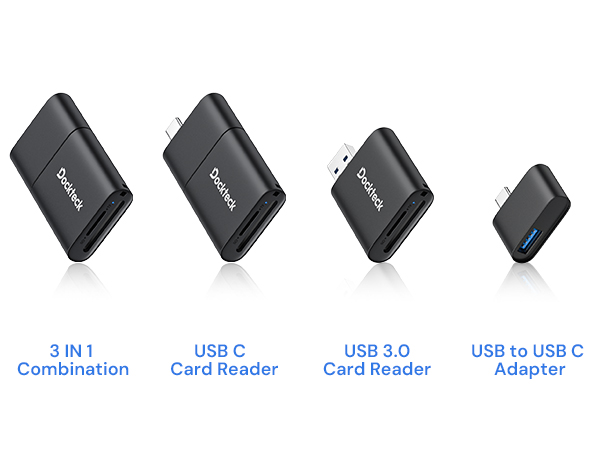 Multi functional Card Reader USB C & USB A