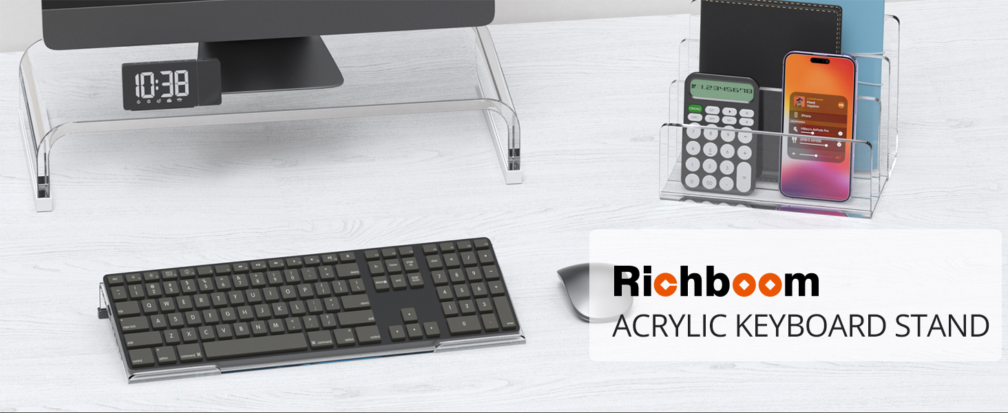 acrylic keyboard stand