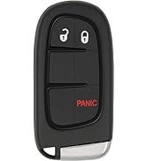 Smart Key for Dodge RAM 2013-2018, Alliskeys 3-Button Proximity Key Fob Replacement for Dodge RAM...