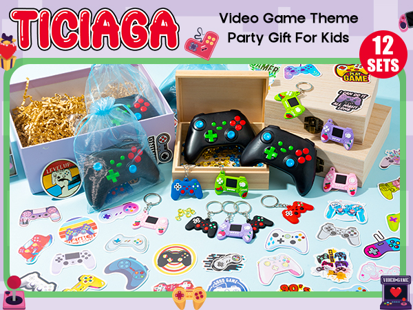 Video Game Handle Squishy Toy Party Favors
