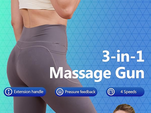 deep tissue massage gun portable