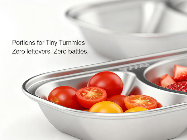 kids stainless steel plates