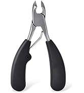 Podiatrist Toenail Clippers, Professional Thick & Ingrown Toe Nail Clippers for Seniors & Men, Pe...