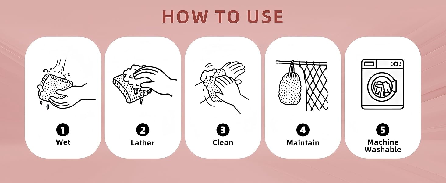 How to Use African Bath Sponge