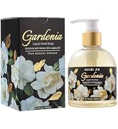 ROMIIE ZOI Liquid Hand Soap with Gift Box, Gardenia, 260ml/8.7oz | Gentle & Moisturizing, Plant-B...