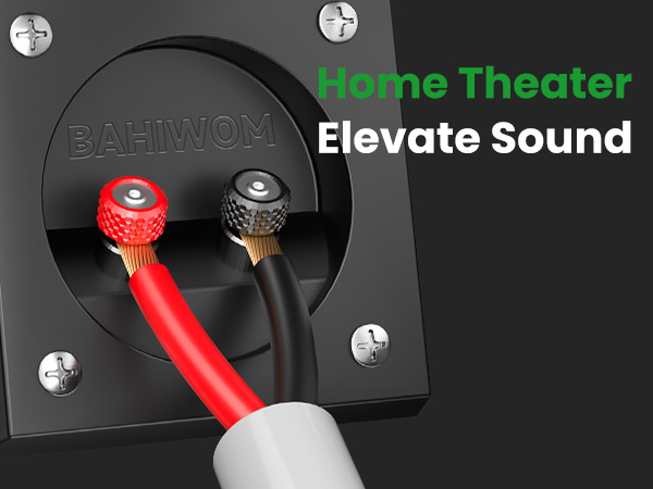 white speaker wire