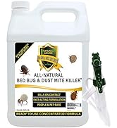 Bed Bug & Dust Mite Killer Natural Spray Treatment for Mattresses, Covers, Carpets & Furniture - ...
