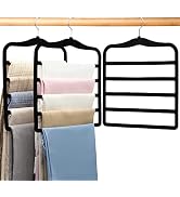 Closet Organizers and Storage,3 Pack Organization and Storage Pants-Hangers-Space-Saving,Velvet H...