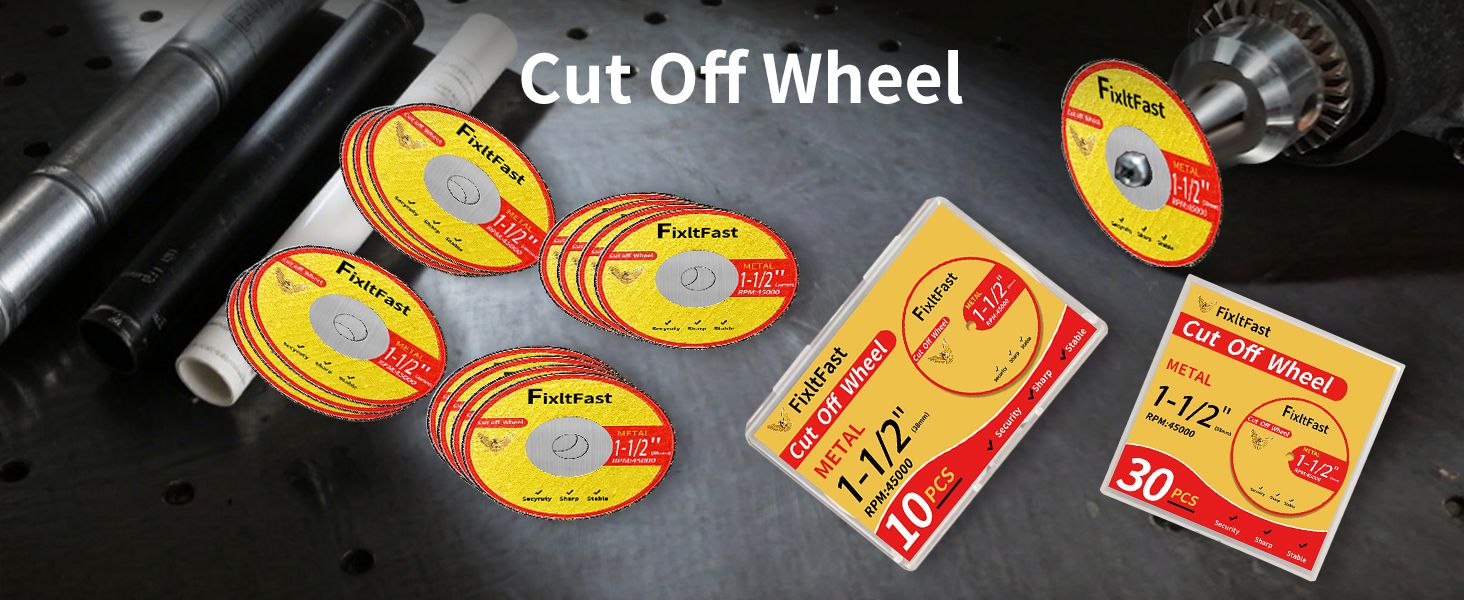 1-1/2 cut off wheels